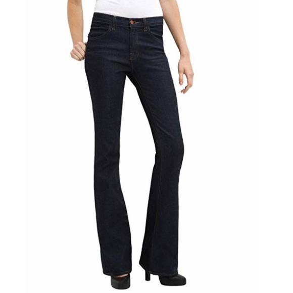 J Brand Denim - J Brand Lexington Mid Rise Flare Leg Stretch Jeans